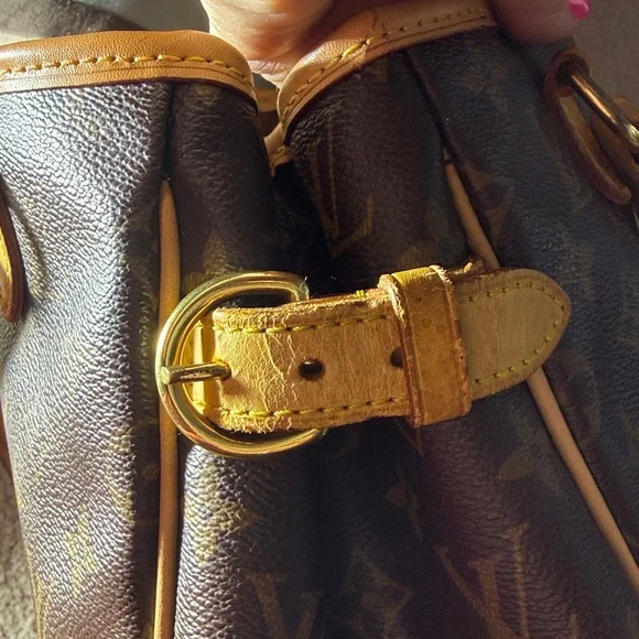 Louis Vuitton Monogram Batignolles PM Handbag Tote